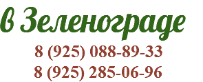 в Зеленограде 8 (925) 088-89-33 8 (925) 285-06-96